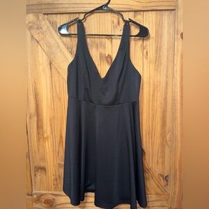 Fancyinn Black Strapless Dress